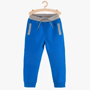 51015 Knee Platted Cerulean Fleece Trouser 3611