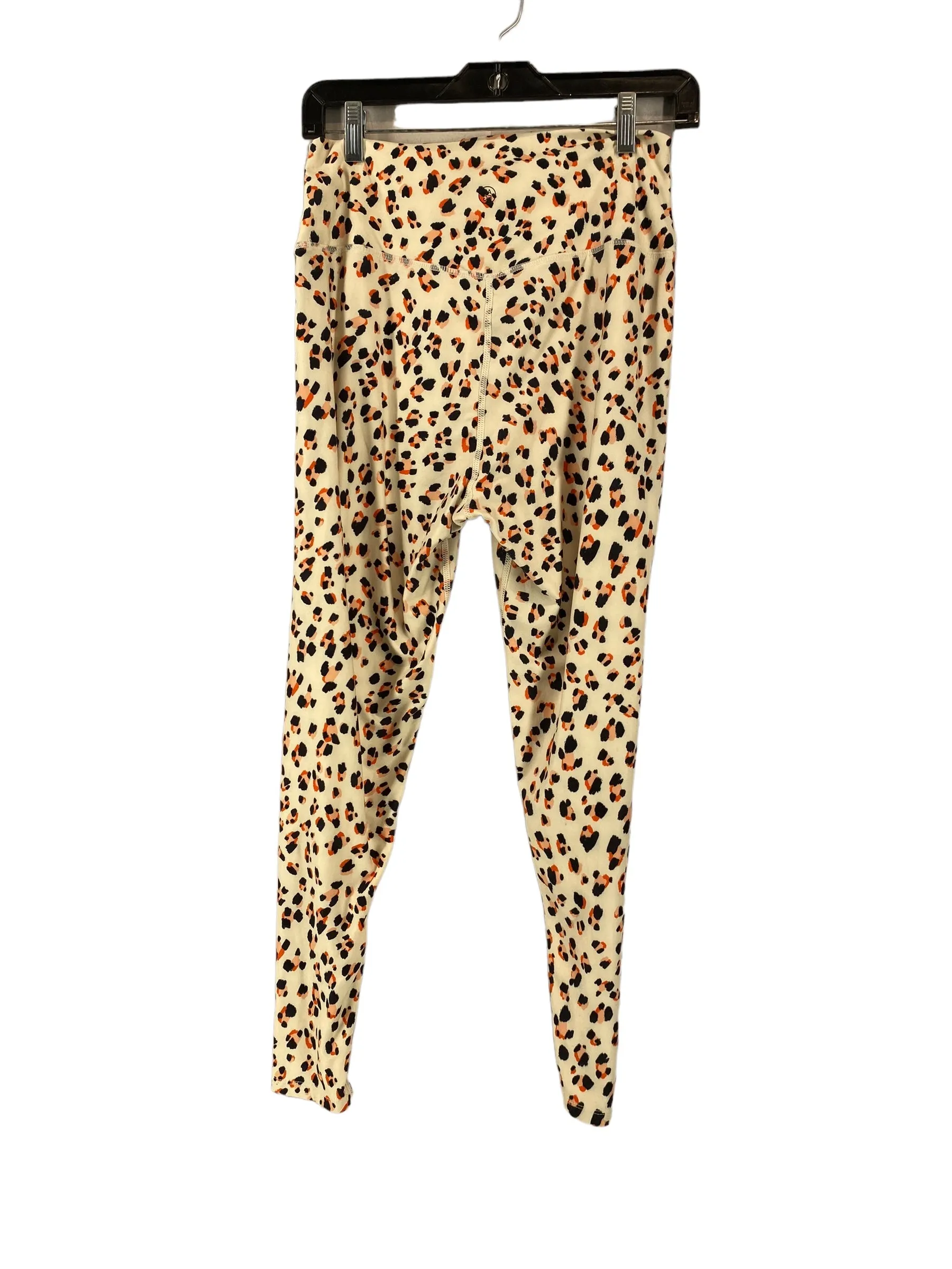 Animal Print Athletic Leggings Sage, Size L