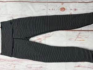 Athletic Leggings By Lululemon In Black White, Size: 8