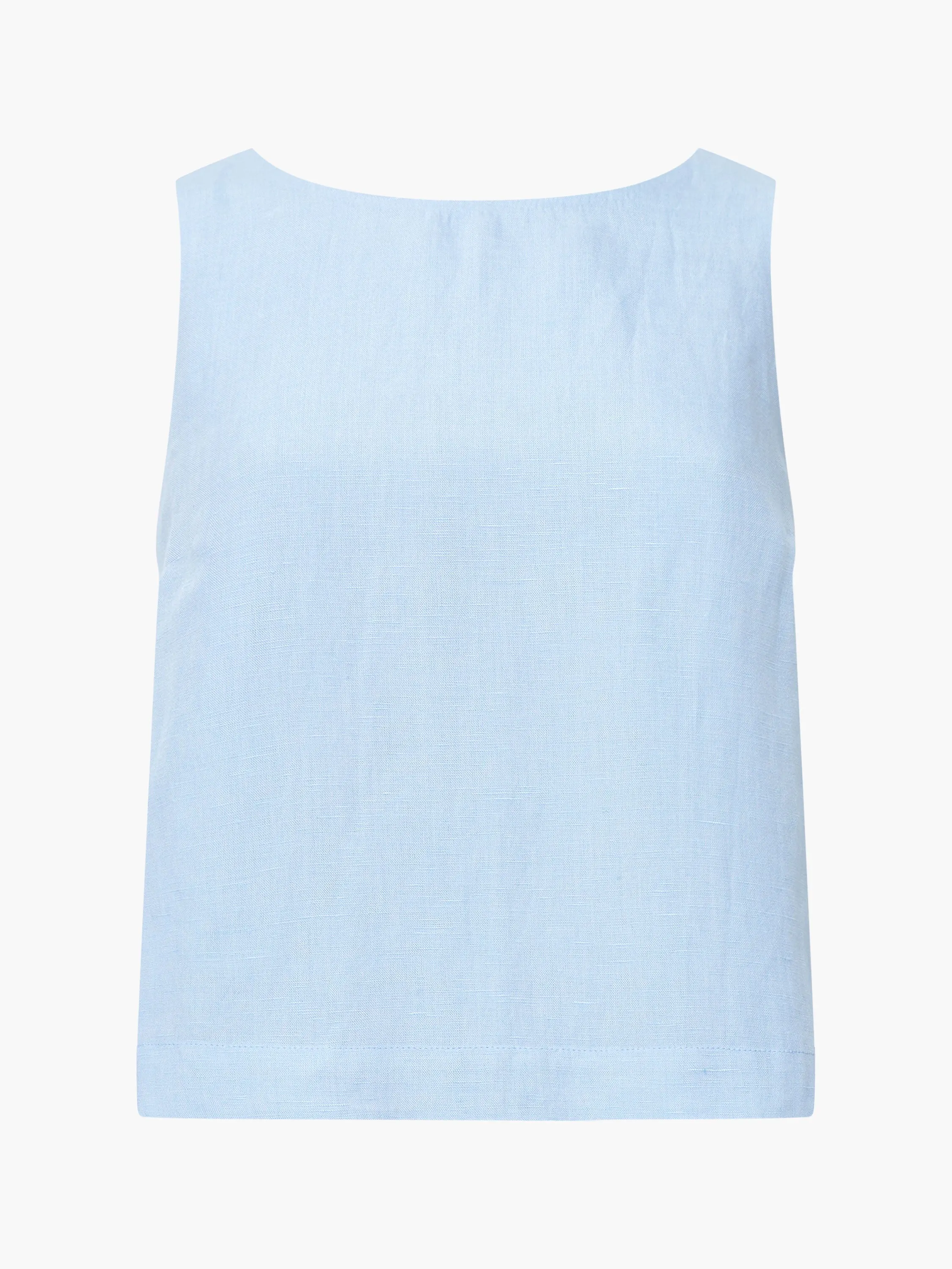 Birdie Linen Tie Back Swing Top