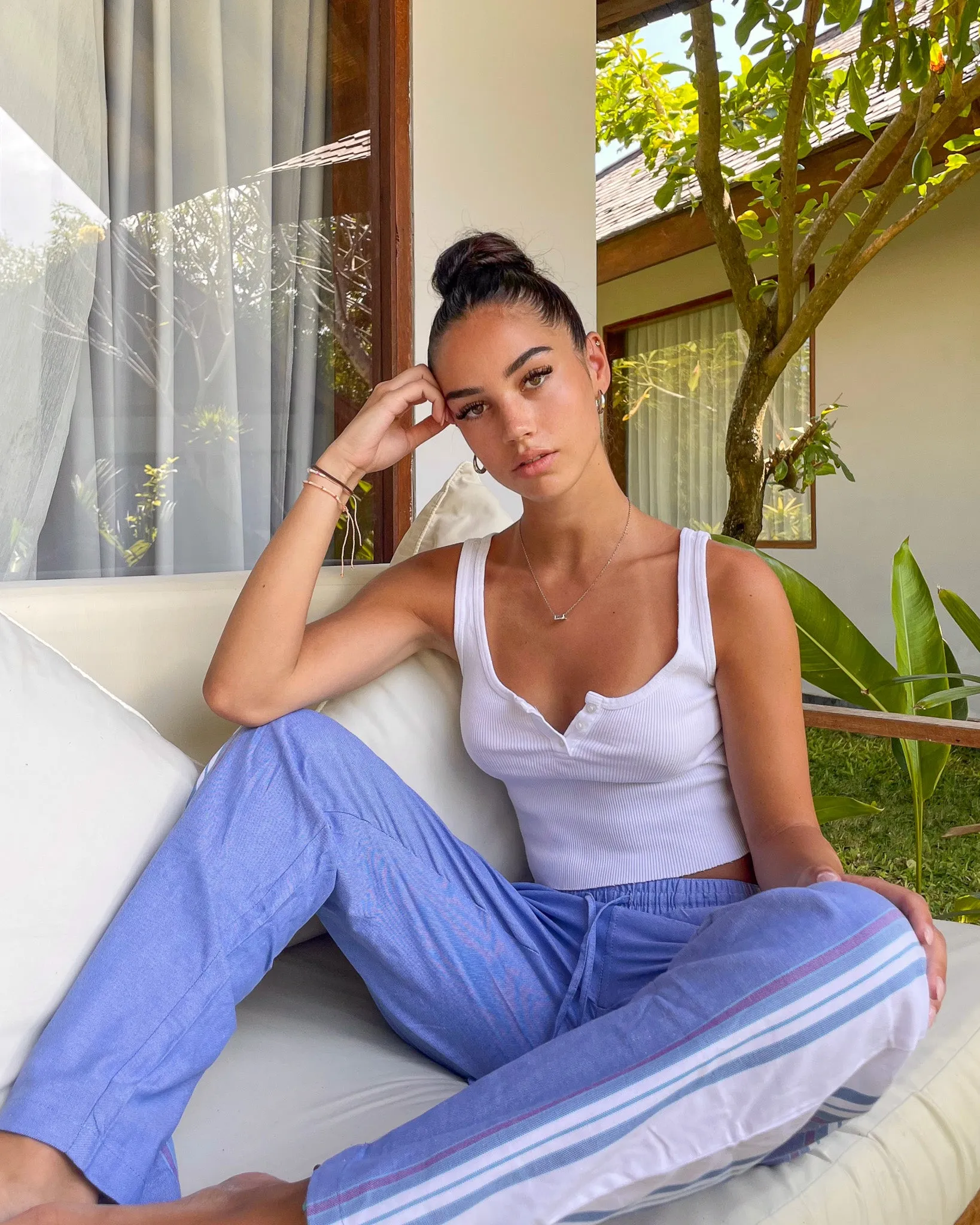 Blue Classic Lounge Pants