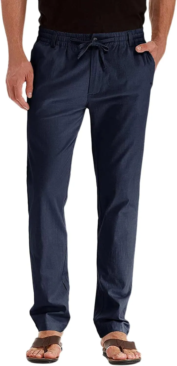 Cargo Pants for Men Relaxed Fit Pants for Men Mens Autumn and Winter High Street Fashion Leisure Loose Sports Running