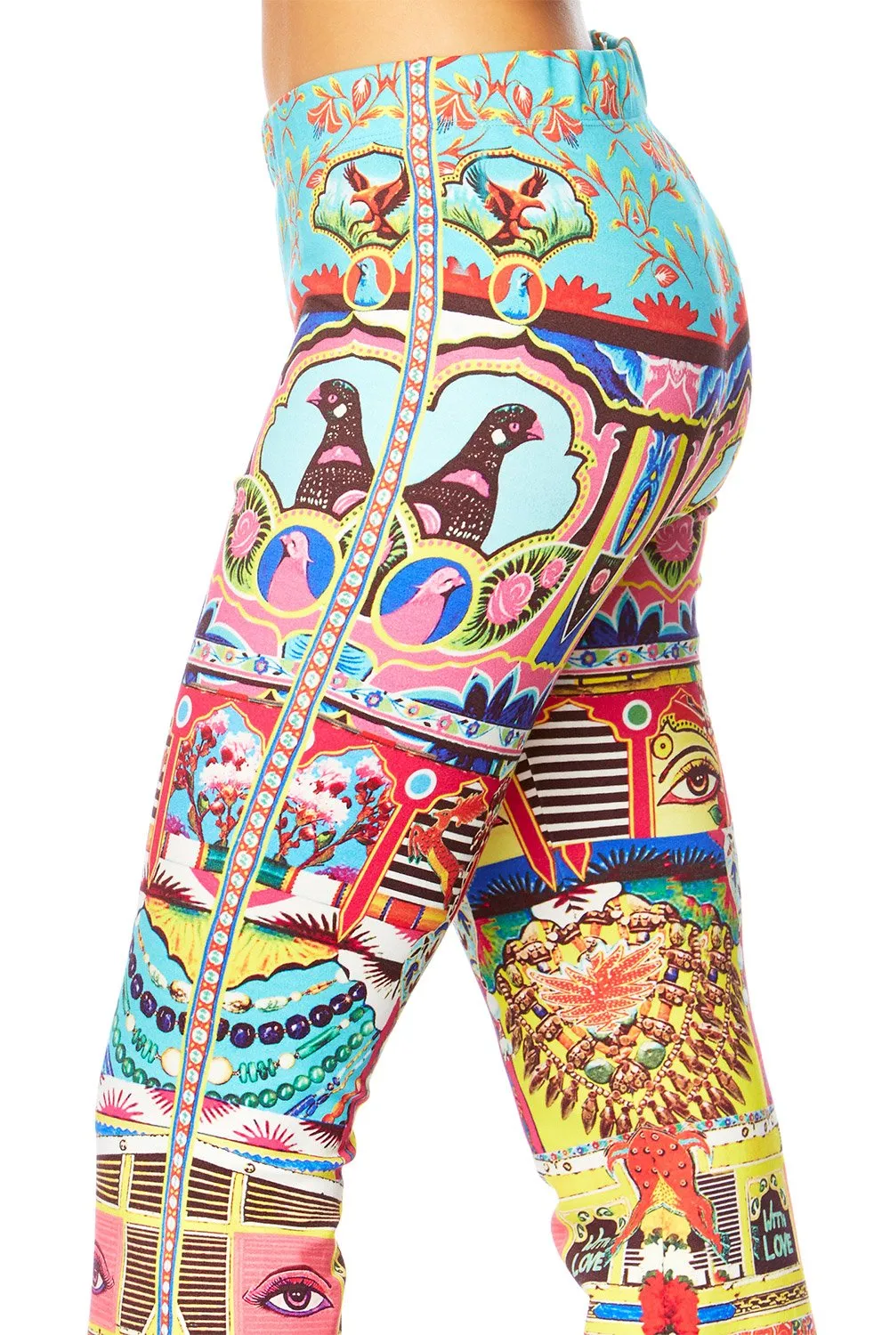 HIGH WAISTED FLARED TROUSER BOUNDLESS BLISS