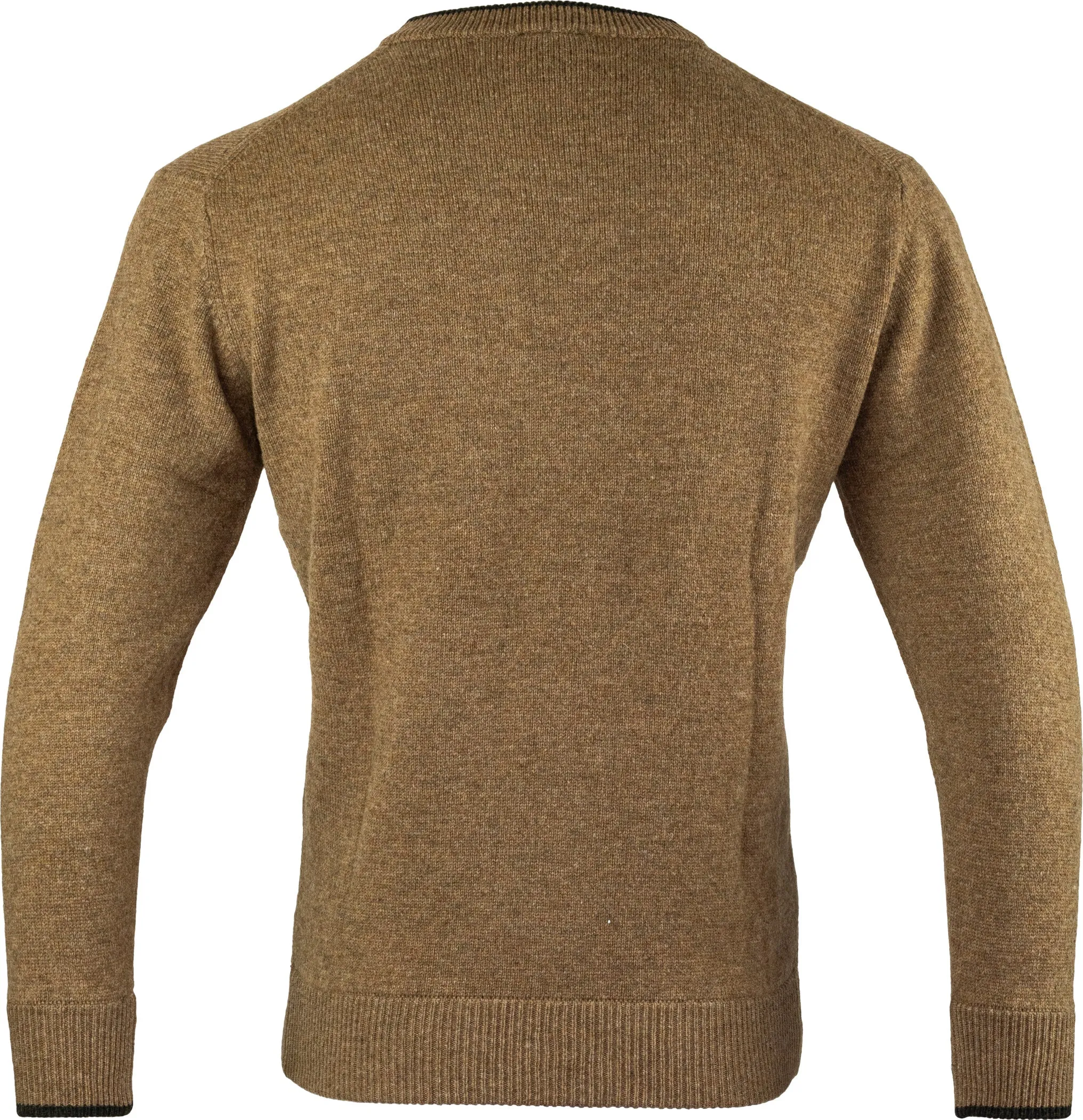 JACK PYKE Ashcombe 100% Lambswool Long Sleeve V-Neck Jumper Pullover
