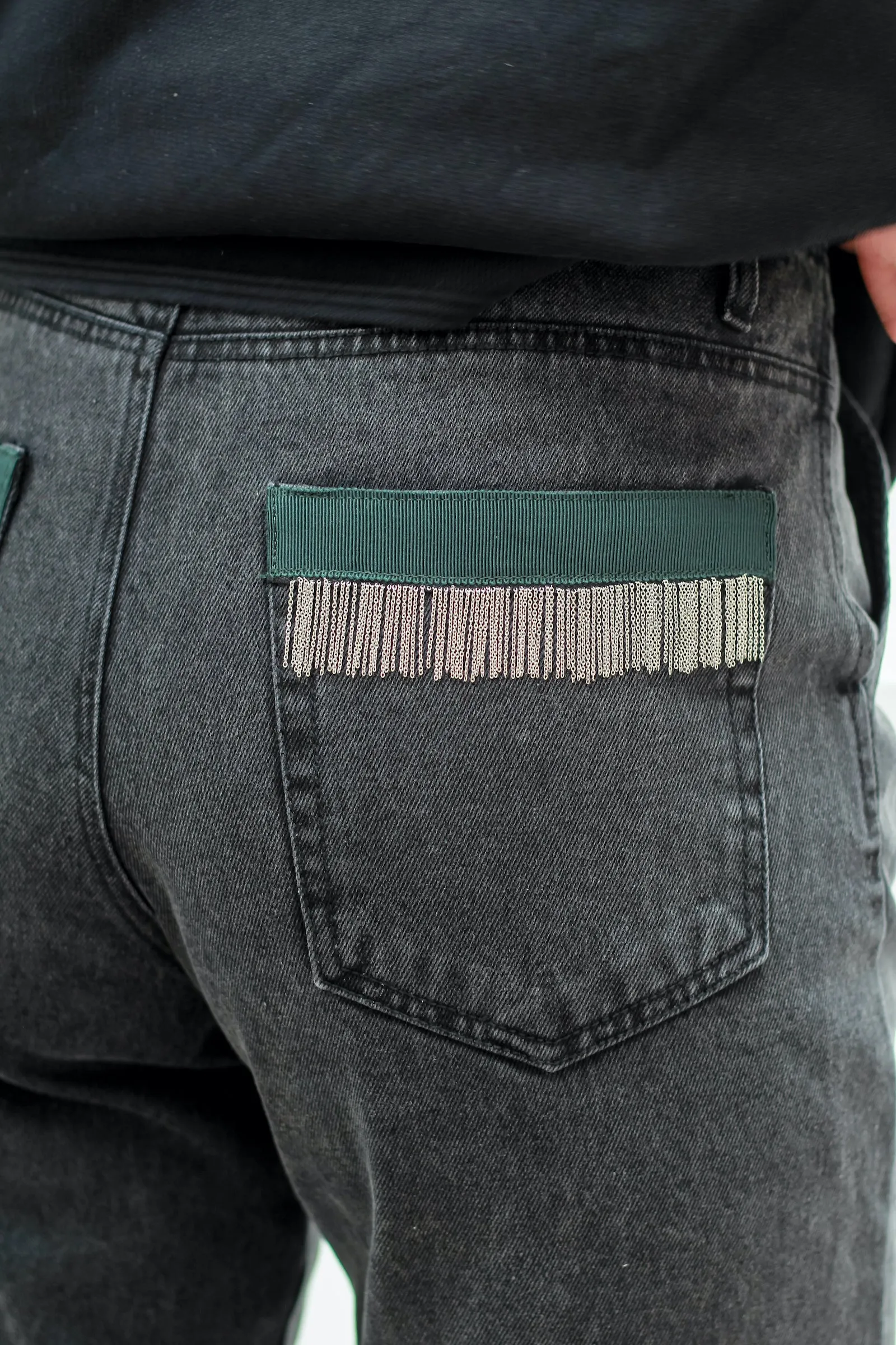 JANE CHAINS jeans - Off-Black