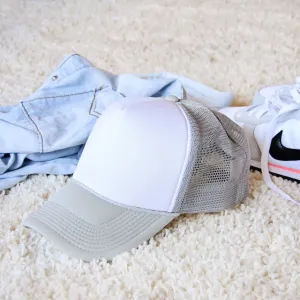 Sweet Trucker Hat in Gray